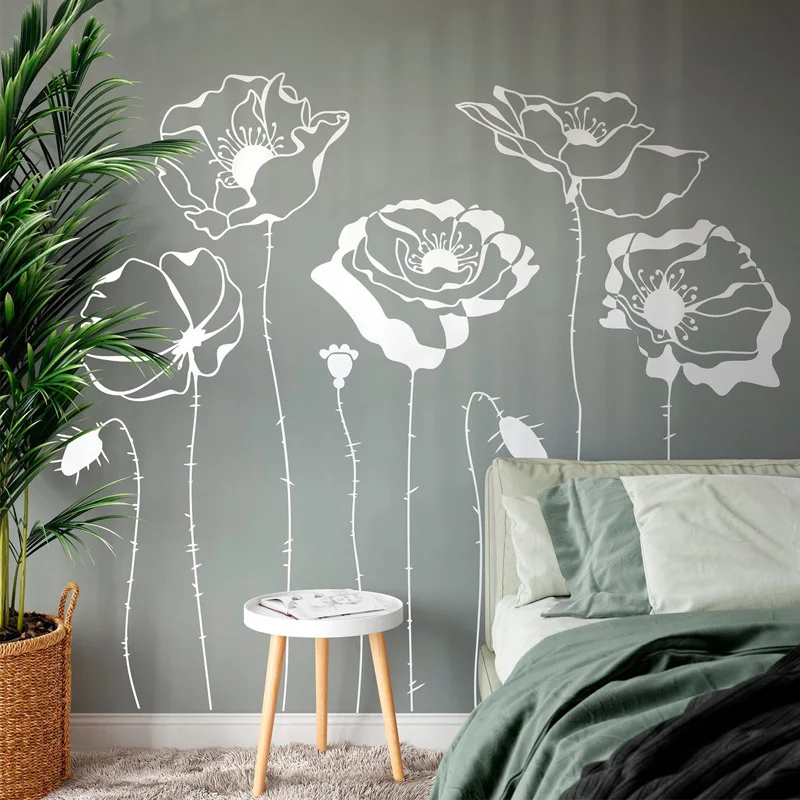 Monstera Thai Constellation - Poppys Bloem Muurstickers Plant Vinyl Sticker