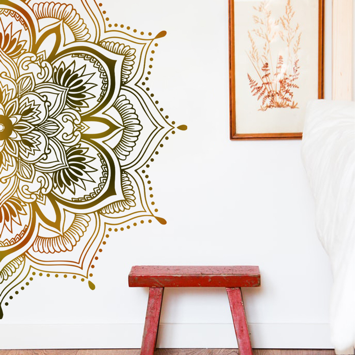 Artistieke PVC muurtattoo Mand - Monstera Thai Constellation recensie en prijs