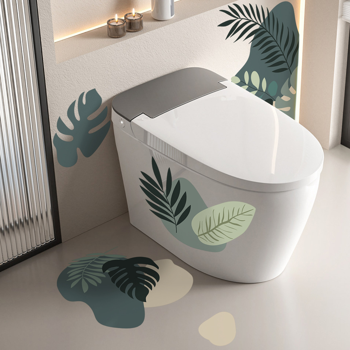Boheemse groene blad muurstick - Monstera Thai Constellation recensie en prijs
